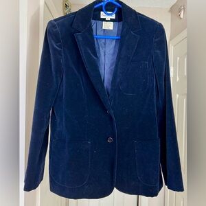 Vintage Schrader velvet Sport jacket